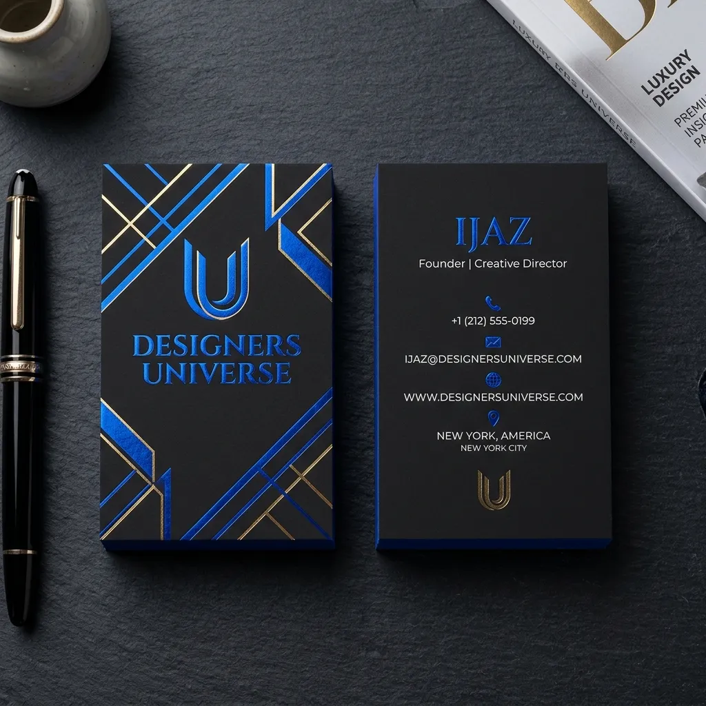 I Generated Business Card Image in Japser AI