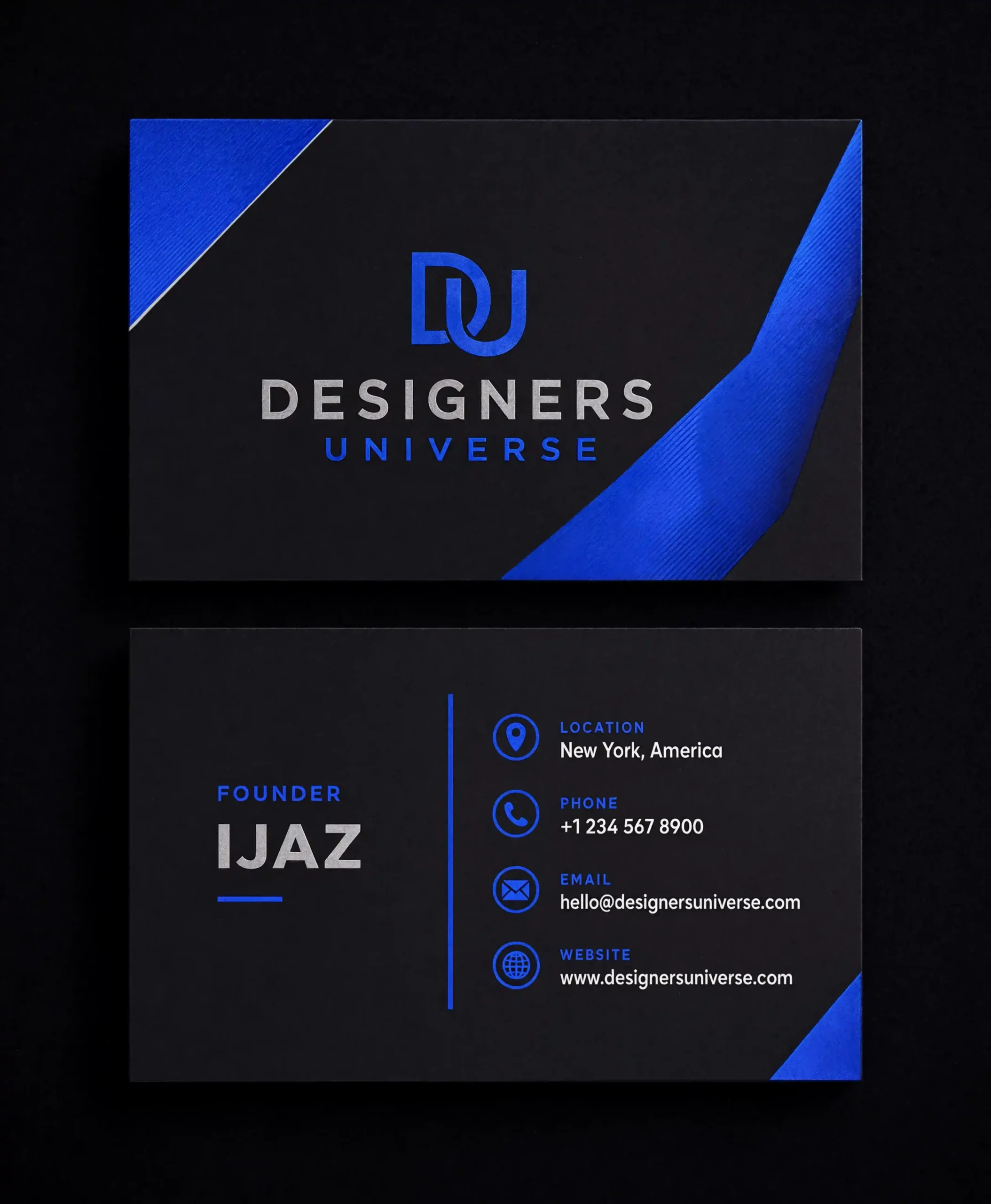 I Generated Business Card Image in Reve AI