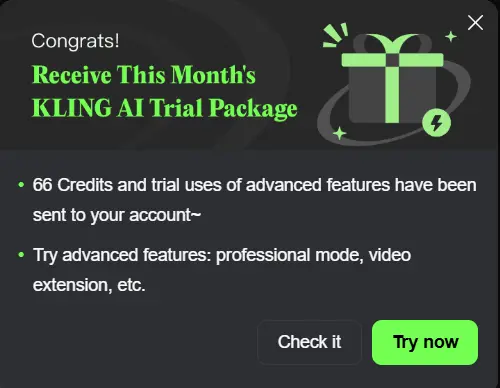 Kling AI Free Credits