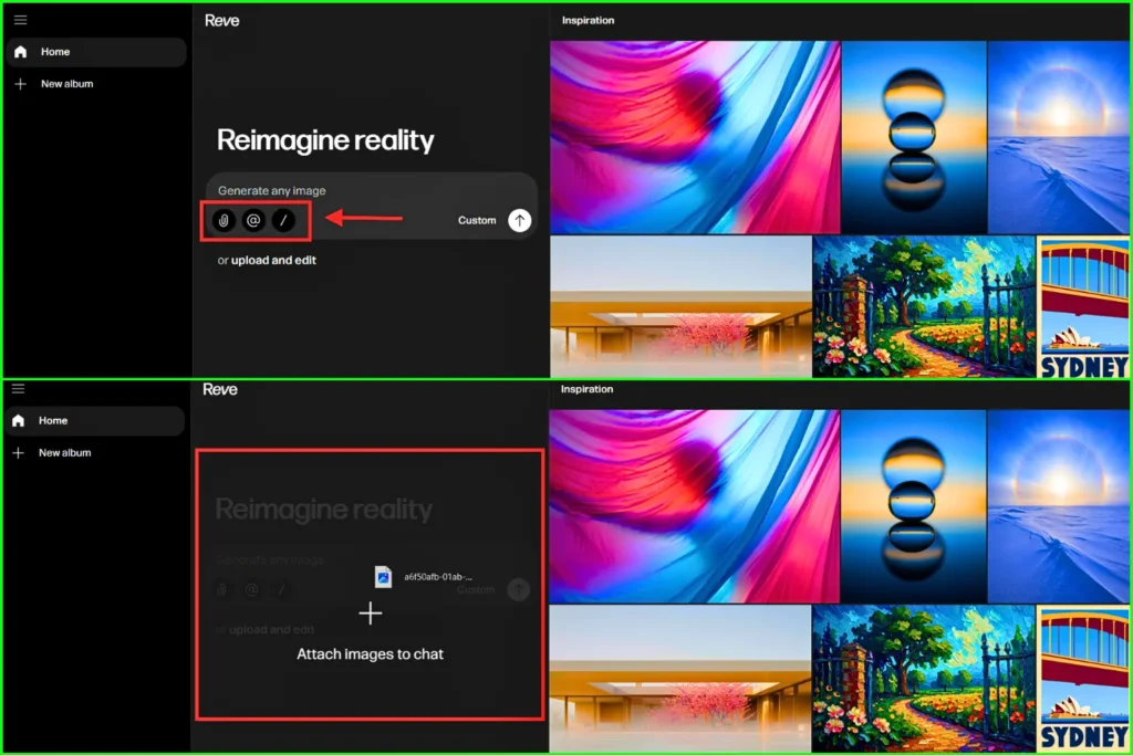 Reve Basic Options and How to Use Them