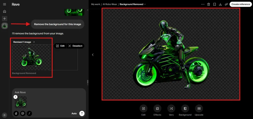Reve's Background Remover