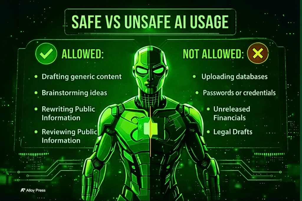 Safe VS Unsafe AI Usage