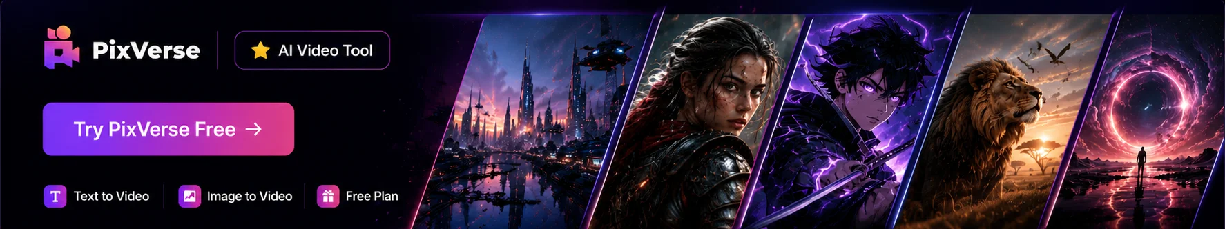pixverse ai banner